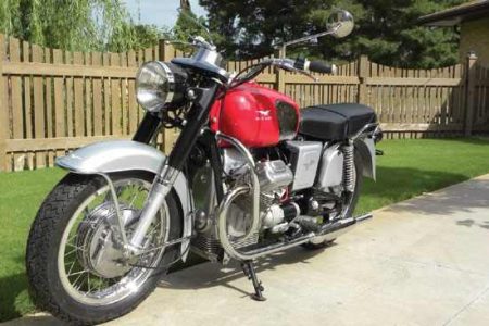 Lloyd Gloekler’s 1968 Moto Guzzi V7 Image